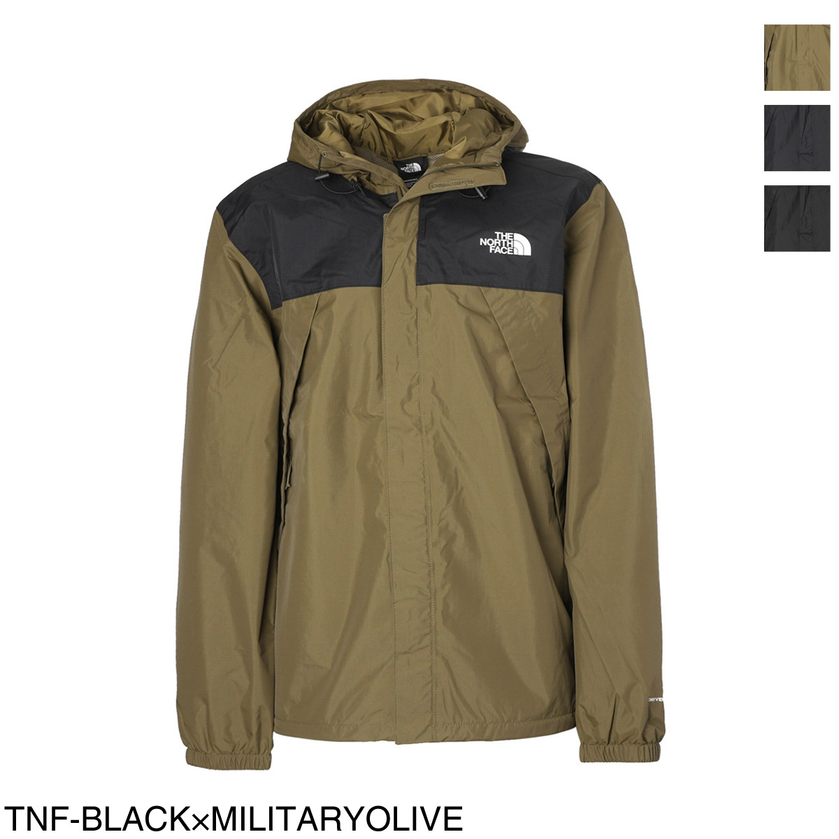 ノースフェイス / THE NORTH FACE / ナイロンジャケット / TNF-BLACK×MILITARYOLIVE グリーン nf0a7qey4q6 / TNF-BLACK ブラック nf0