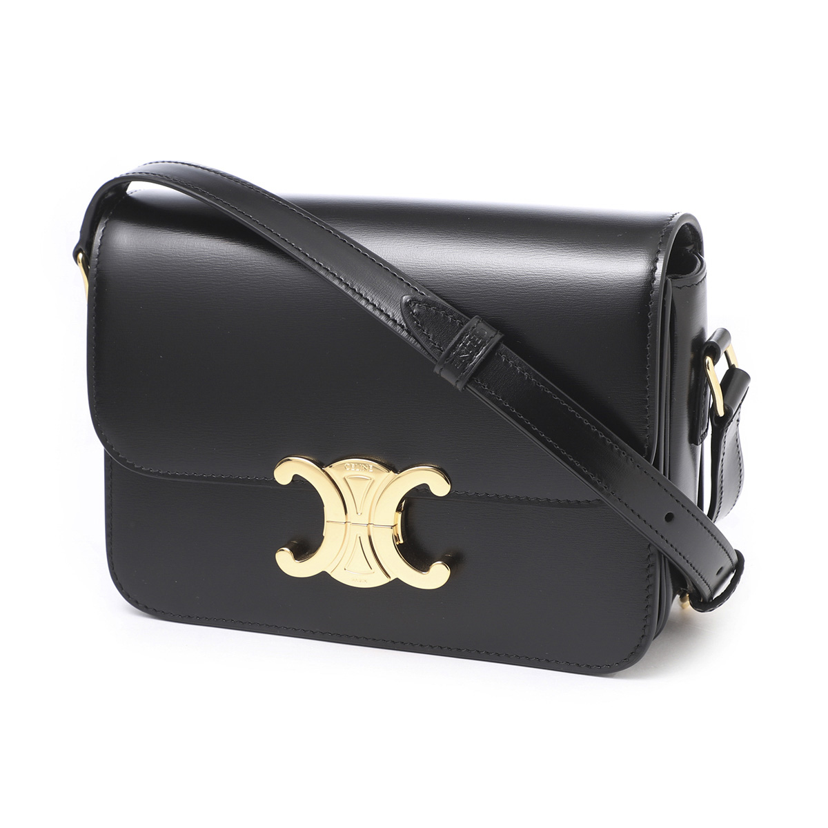 [あす着] セリーヌ CELINE ショルダーバッグ レディース TRIOMPHE トリオンフ スモール