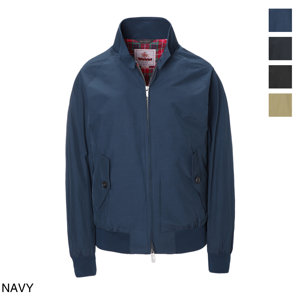 【アウトレット】バラクータ / BARACUTA / レインジャケット / ハリントンジャケット / G9 BARACUTA CLOTH 大きいサイズあり / BLACK ブラック brcps0001