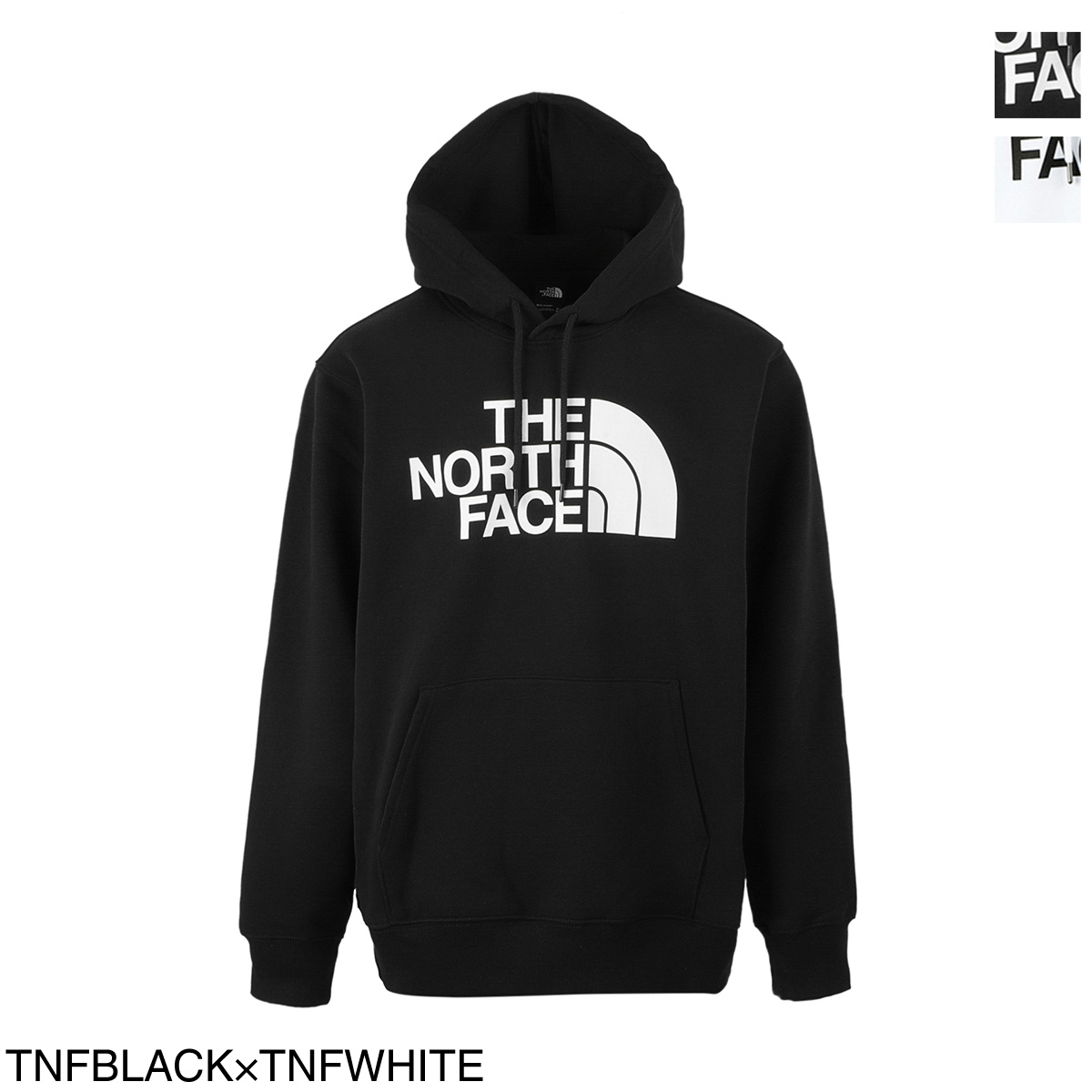 【アウトレット】ノースフェイス / THE NORTH FACE / パーカ / フーディ / MENS HALF DOME PULLOVER HOODIE / TNFBLACK×TNFWHITE ブ