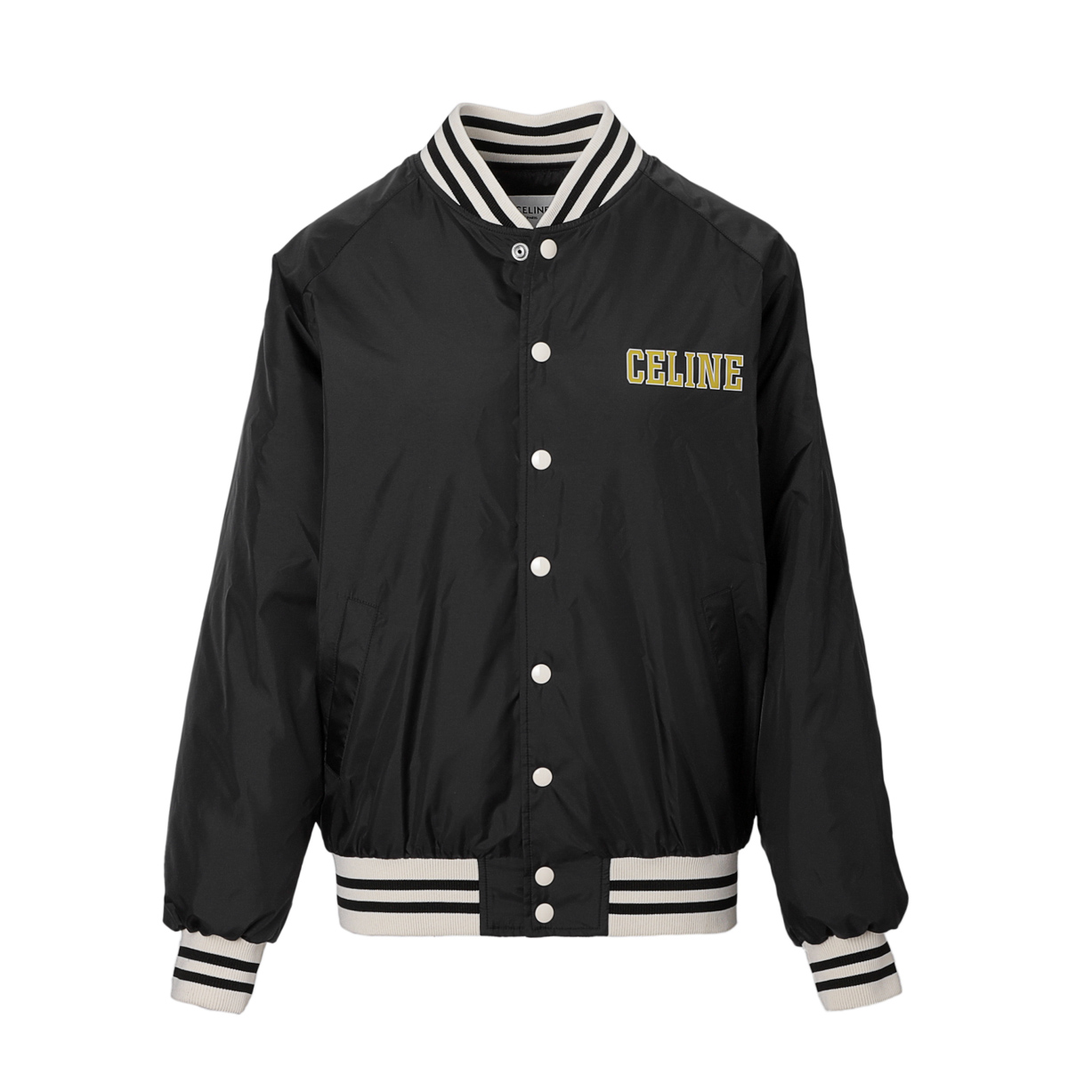 セリーヌ / CELINE / ブルゾン / テディジャケット / TEDDY LONG CELINE PARIS / BLACK ブラック / 2w19b 905v 38no / レディース 【返品