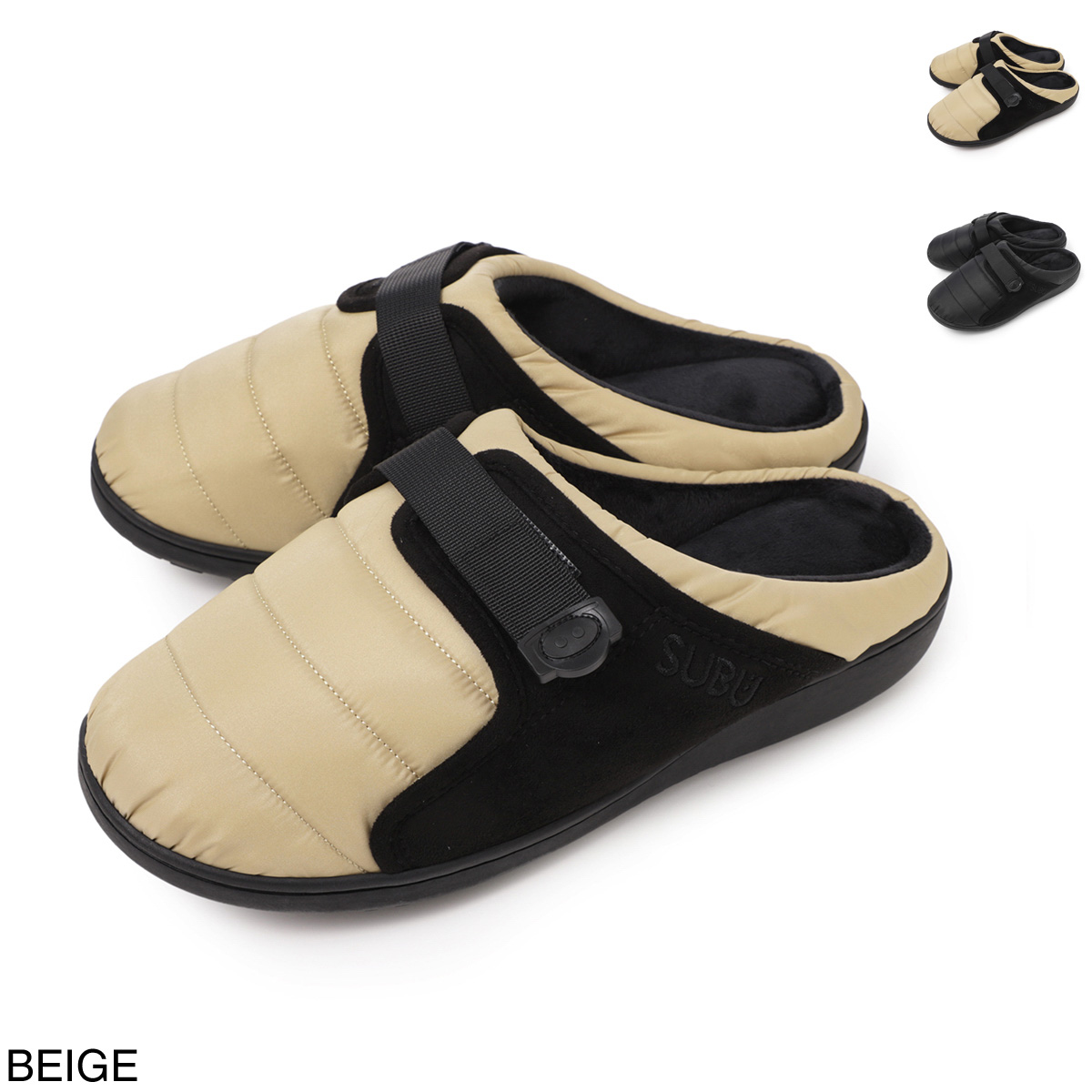スブ / SUBU / サンダル / クロッグ / PERMANENT BELT / BEIGE ベージュ permanentbeltbeige / BLACK ブラック permanentbeltb