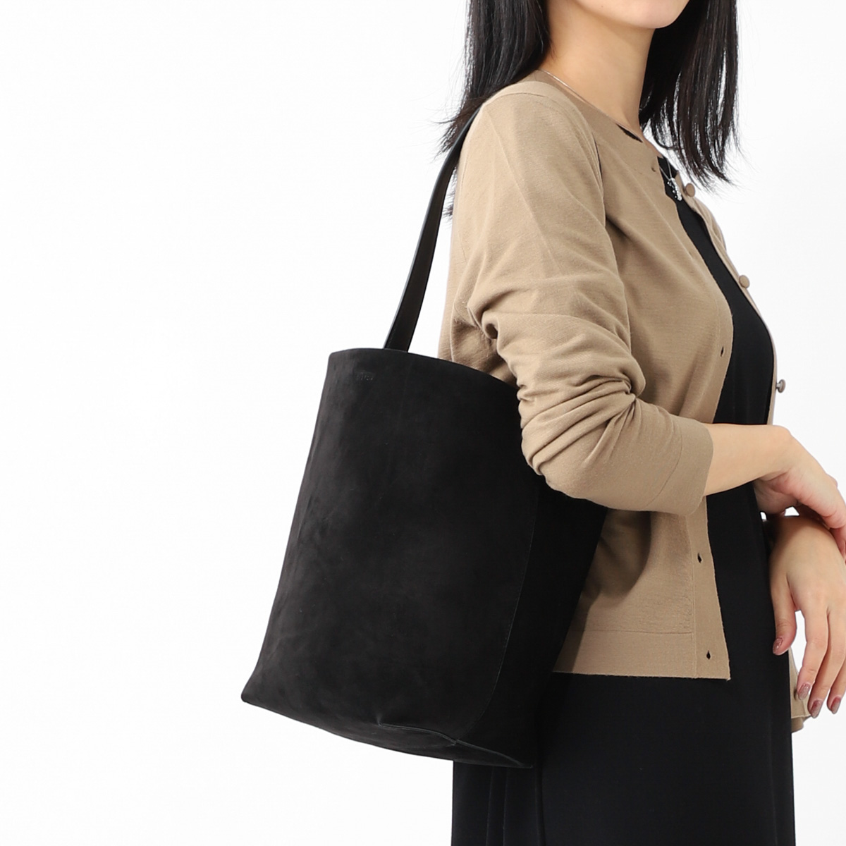 ザ ロウ / THE ROW / トートバッグ / MEDIUM N/S PARK TOTE / BLACK ブラック / w1313 l25 blk / レディース 【2024年秋冬新作】【返品送料
