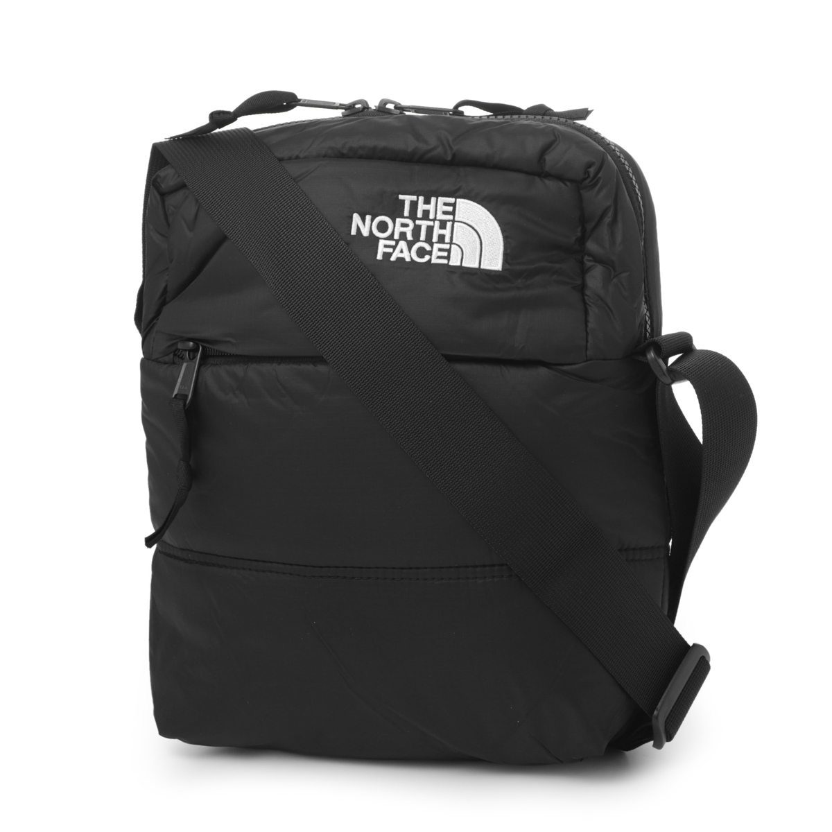 ノースフェイス / THE NORTH FACE / クロスボディバッグ / ショルダーバッグ / NUPTSE CROSSBODY / TNFBLACK-NPF ブラック / nf0a81bv 4h