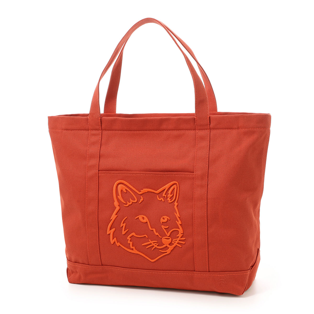 [あす着] メゾンキツネ MAISON KITSUNE トートバッグ メンズ レディース BOLD FOX HEAD CLASSIC TOTE BAG